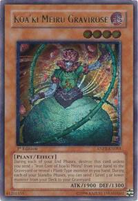 Koa'ki Meiru Gravirose (UTR) ANPR-EN083 card from Ancient Prophecy