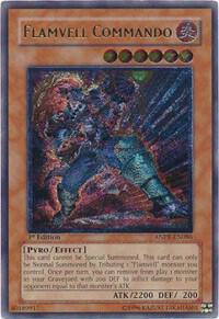 Flamvell Commando (UTR) ANPR-EN086 card from Ancient Prophecy