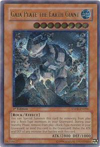Gaia Plate the Earth Giant (UTR) ANPR-EN094 card from Ancient Prophecy
