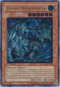 Strong Wind Dragon (UTR) RGBT-EN003 card from Raging Battle