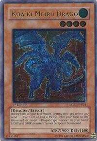 Koa'ki Meiru Drago (UTR) RGBT-EN024 card from Raging Battle