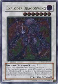 Exploder Dragonwing (UTR) RGBT-EN040 card from Raging Battle