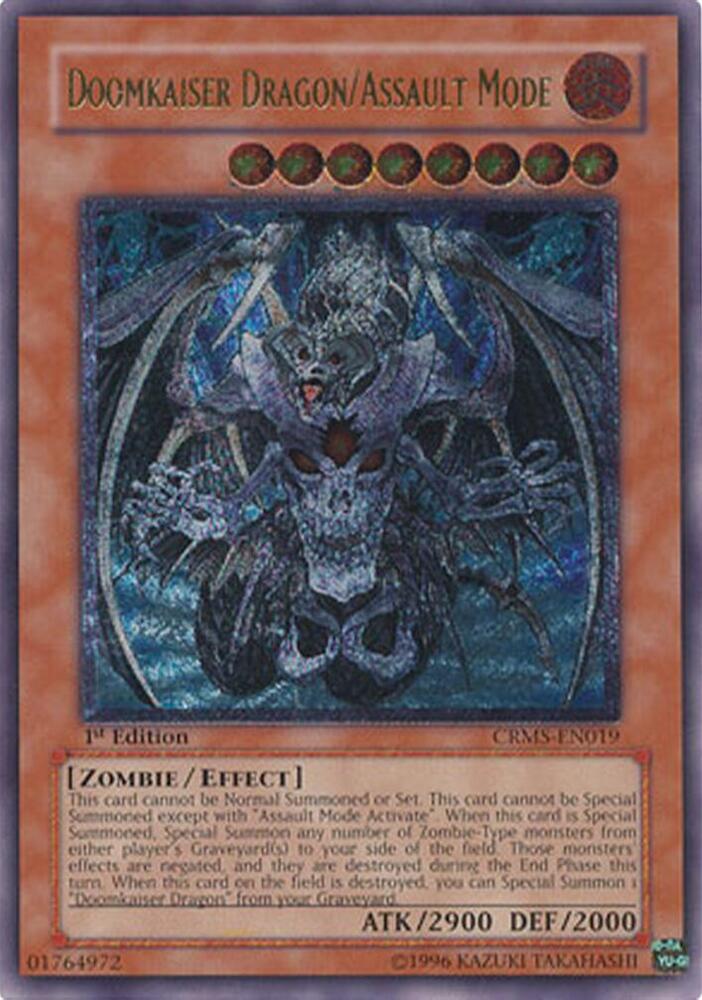 Doomkaiser Dragon/Assault Mode (UTR) CRMS-EN019 card from Crimson Crisis
