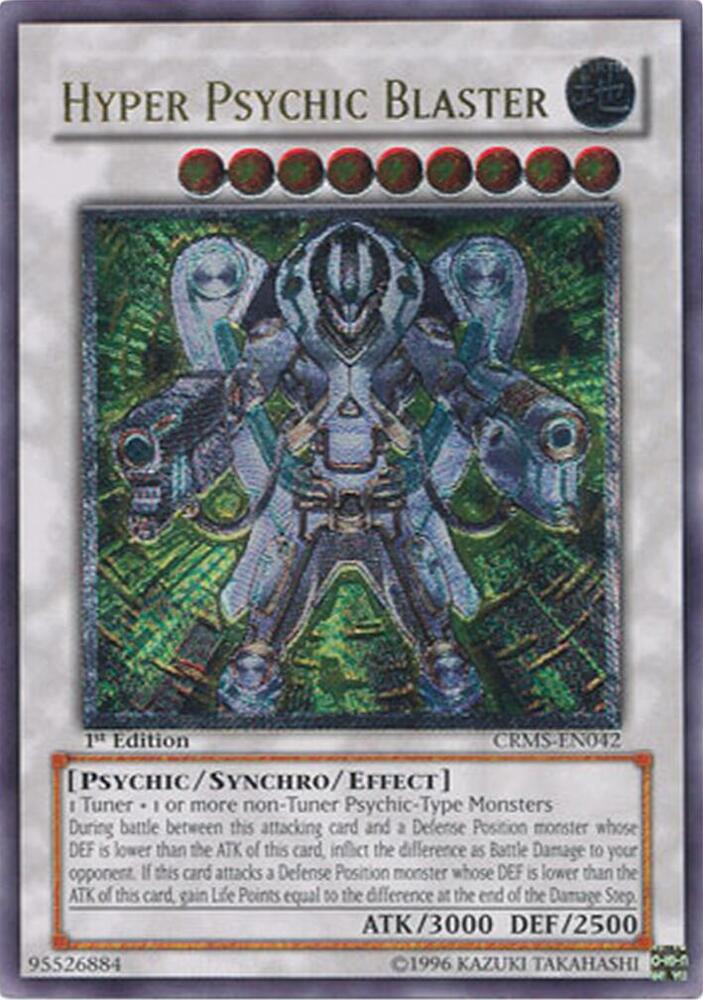 Hyper Psychic Blaster (UTR) CRMS-EN042 card from Crimson Crisis