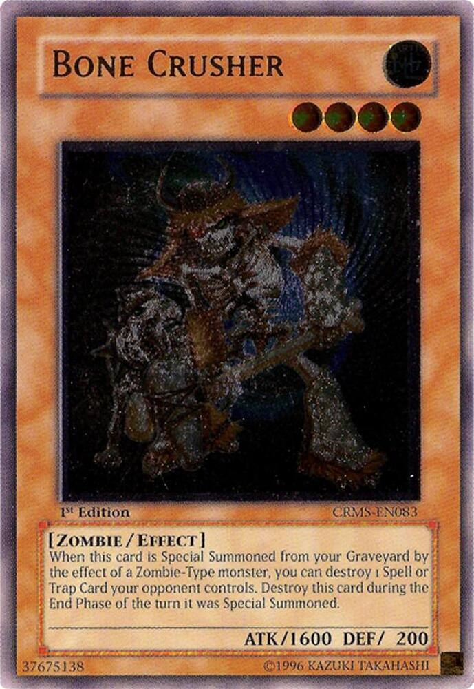Bone Crusher (UTR) CRMS-EN083 card from Crimson Crisis