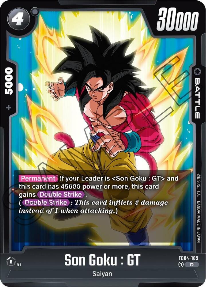 Son Goku : GT FB04-109 card from Ultra Limit