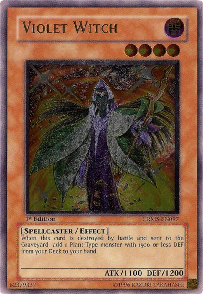 Violet Witch (UTR) CRMS-EN097 card from Crimson Crisis