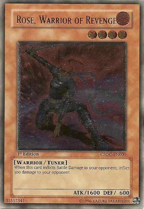 Rose, Warrior of Revenge (UTR) CSOC-EN000 card from Crossroads of Chaos