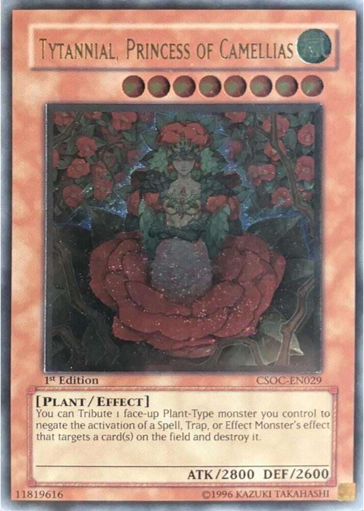 Tytannial, Princess of Camellias (UTR) CSOC-EN029 card from Crossroads of Chaos