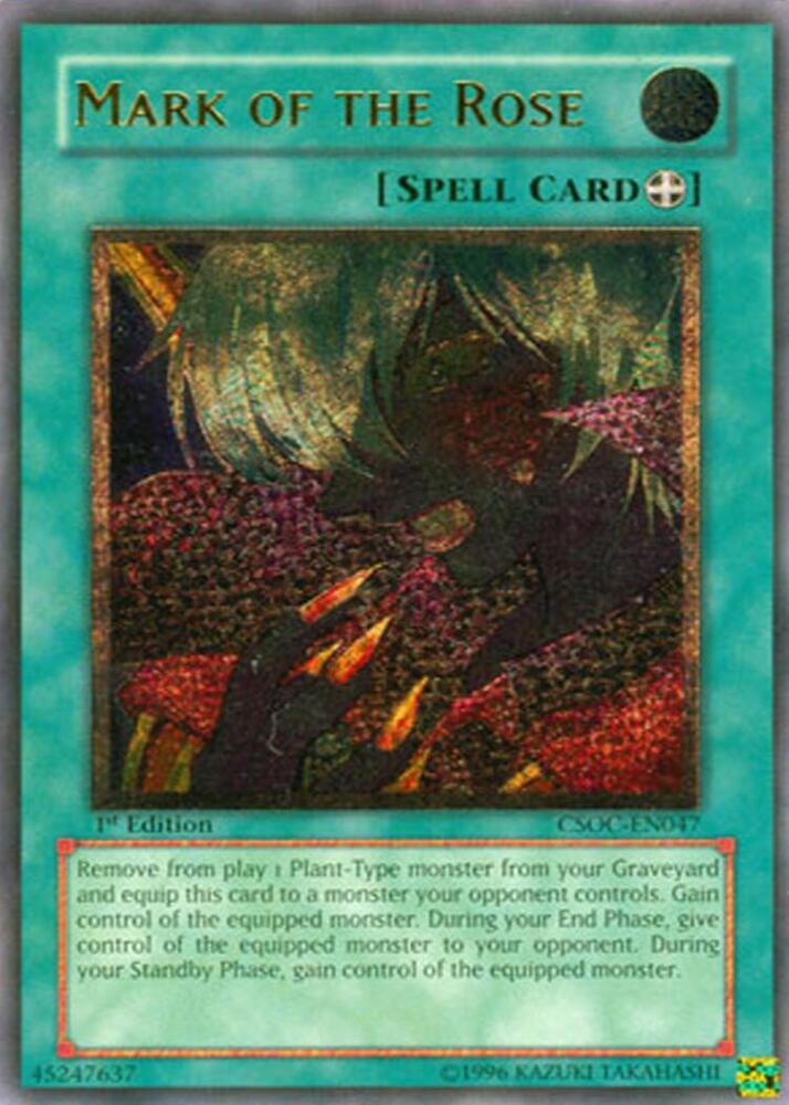 Mark of the Rose (UTR) CSOC-EN047 card from Crossroads of Chaos
