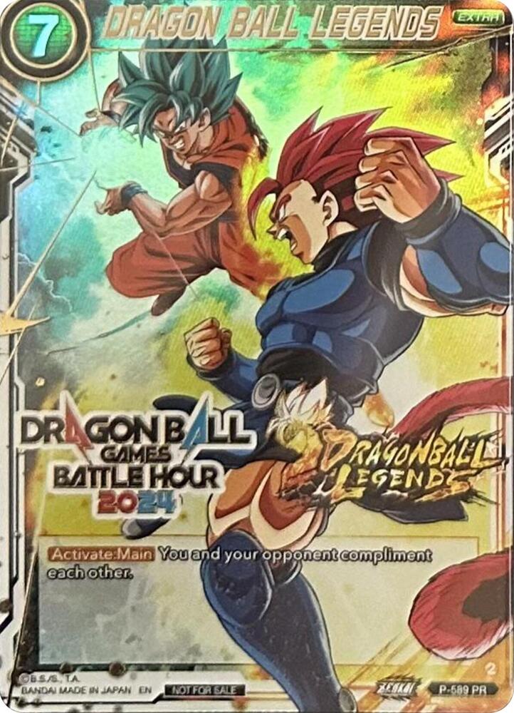 DRAGON BALL LEGENDS (Dragon Ball Games Battle Hour 2024 Promo Card Set) P-589 card from Promotion Cards