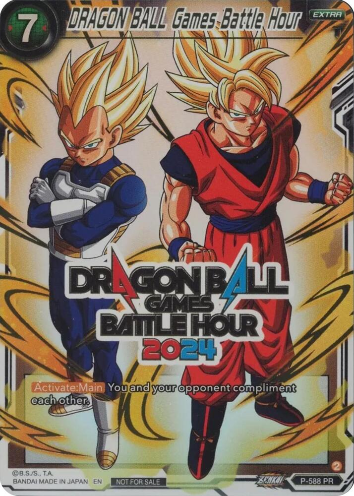 DRAGON BALL Games Battle Hour (Dragon Ball Games Battle Hour 2024 Promo Card Set) P-588 card from Promotion Cards