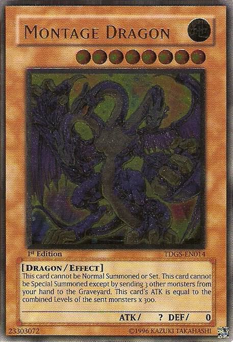 Montage Dragon (UTR) TDGS-EN014 card from The Duelist Genesis