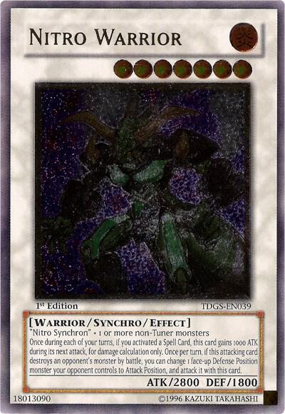 Nitro Warrior (UTR) TDGS-EN039 card from The Duelist Genesis