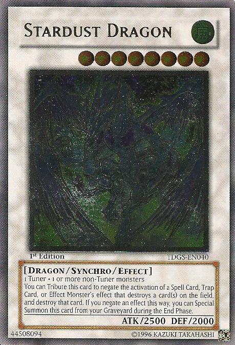 Stardust Dragon (UTR) TDGS-EN040 card from The Duelist Genesis