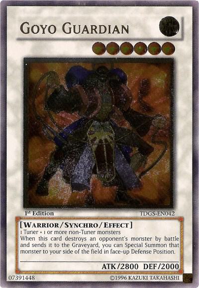 Goyo Guardian (UTR) TDGS-EN042 card from The Duelist Genesis