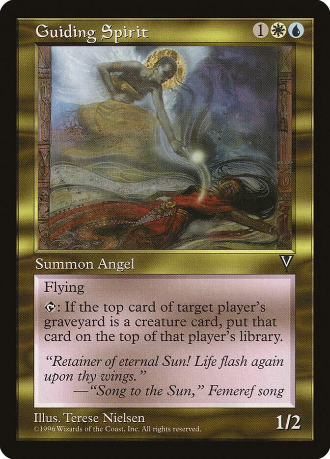 Guiding Spirit card from Visions