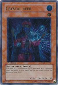 Crystal Seer (UTR) TAEV-EN031 card from Tactical Evolution