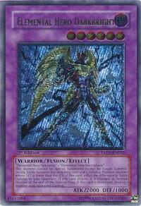 Elemental Hero Darkbright (UTR) TAEV-EN042 card from Tactical Evolution