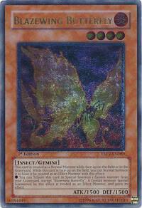 Blazewing Butterfly (UTR) TAEV-EN089 card from Tactical Evolution