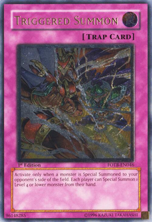Triggered Summon (UTR) FOTB-EN046 card from Force of the Breaker