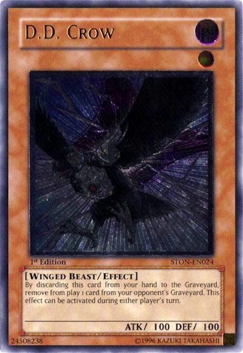 D.D. Crow (UTR) STON-EN024 card from Strike of Neos