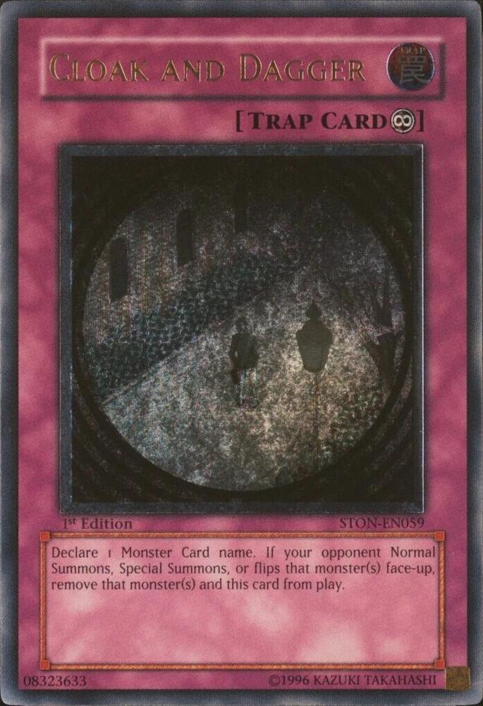 Cloak and Dagger (UTR) STON-EN059 card from Strike of Neos
