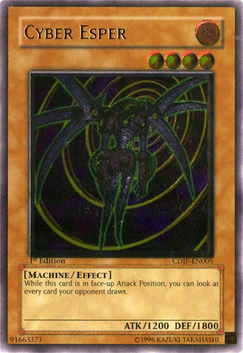 Cyber Esper (UTR) CDIP-EN005 card from Cyberdark Impact