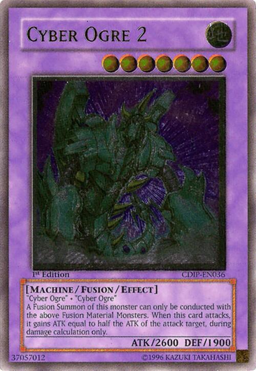 Cyber Ogre 2 (UTR) CDIP-EN036 card from Cyberdark Impact