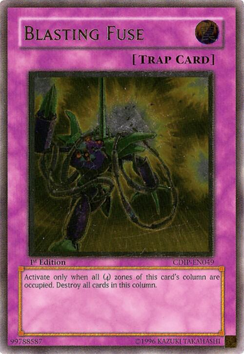 Blasting Fuse (UTR) CDIP-EN049 card from Cyberdark Impact