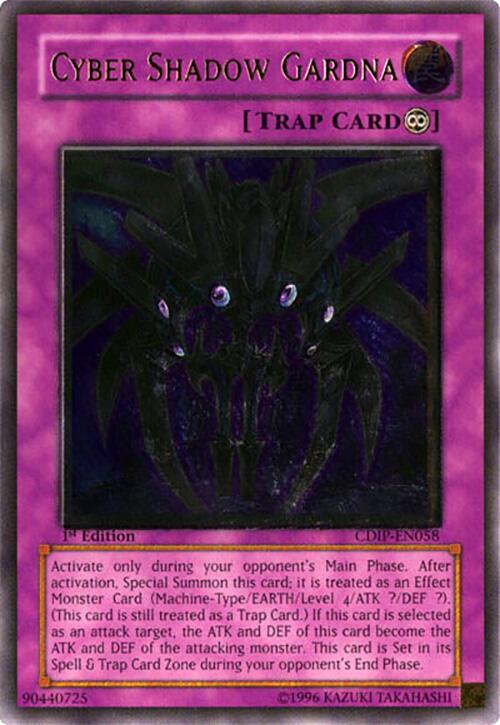 Cyber Shadow Gardna (UTR) CDIP-EN058 card from Cyberdark Impact