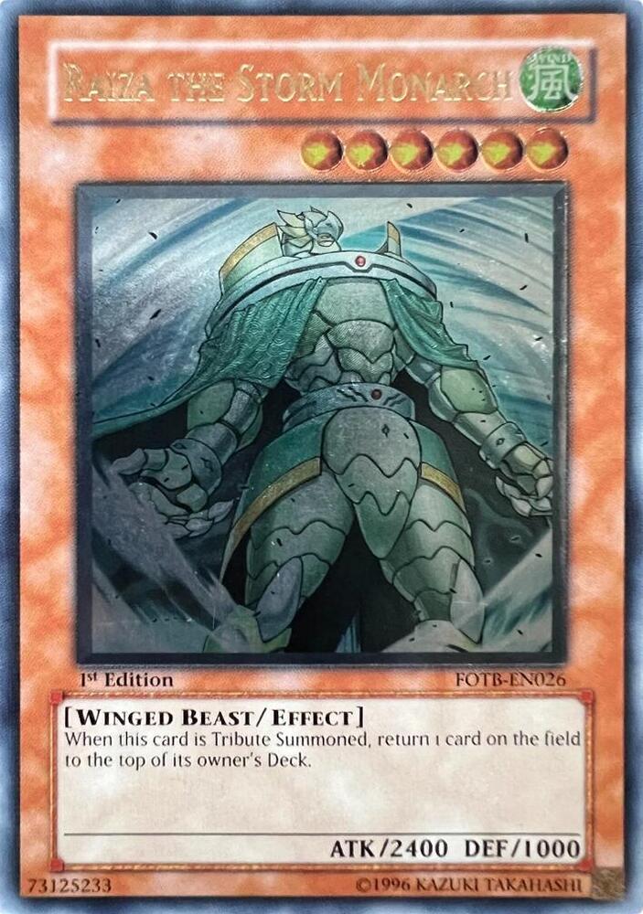 Raiza the Storm Monarch (UTR) FOTB-EN026 card from Force of the Breaker