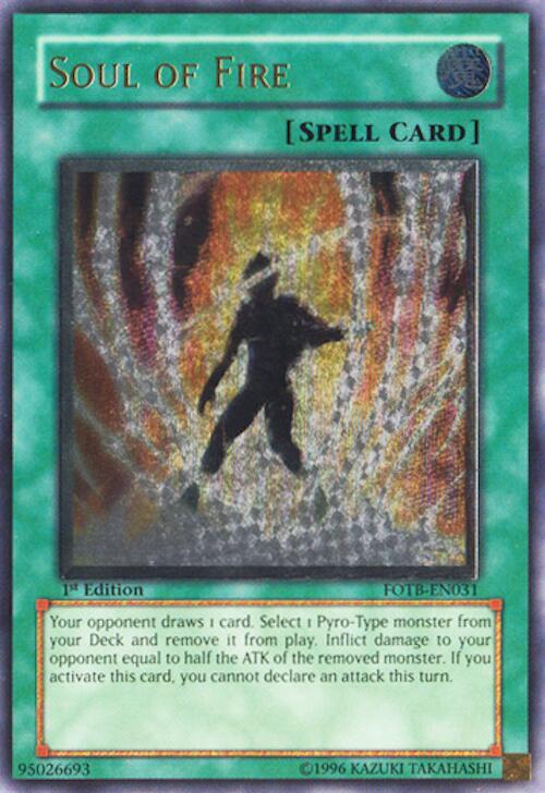 Soul of Fire (UTR) FOTB-EN031 card from Force of the Breaker