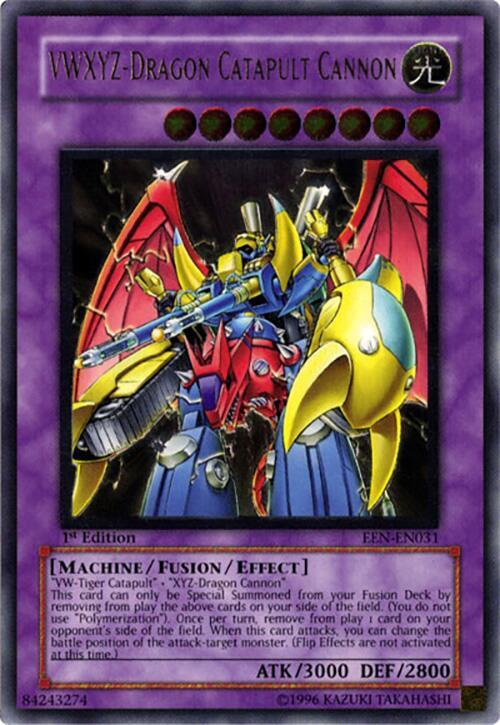 VWXYZ-Dragon Catapult Cannon (UTR) EEN-EN031 card from Elemental Energy