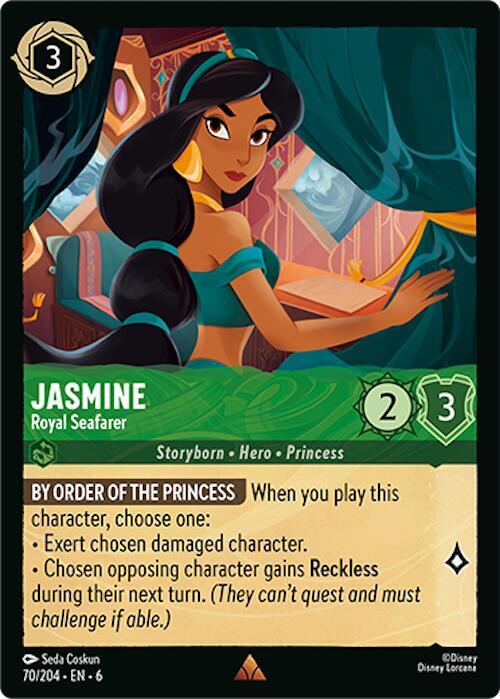 Jasmine - Royal Seafarer 70/204 card from Azurite Sea