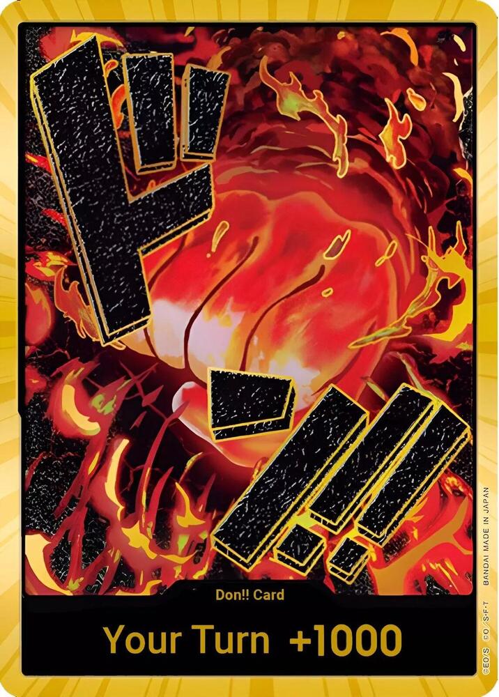 DON!! Card (Sakazuki) (Gold) card from Premium Booster -The Best-