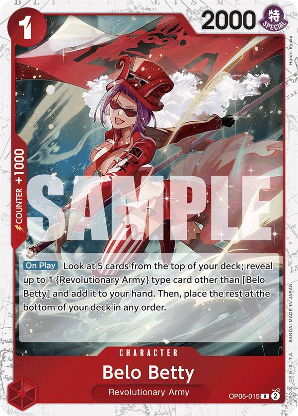 Belo Betty (Jolly Roger Foil) OP05-015 card from Premium Booster -The Best-