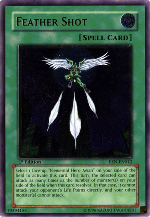 Feather Shot (UTR) EEN-EN042 card from Elemental Energy