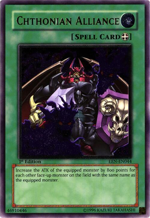 Chthonian Alliance (UTR) EEN-EN044 card from Elemental Energy