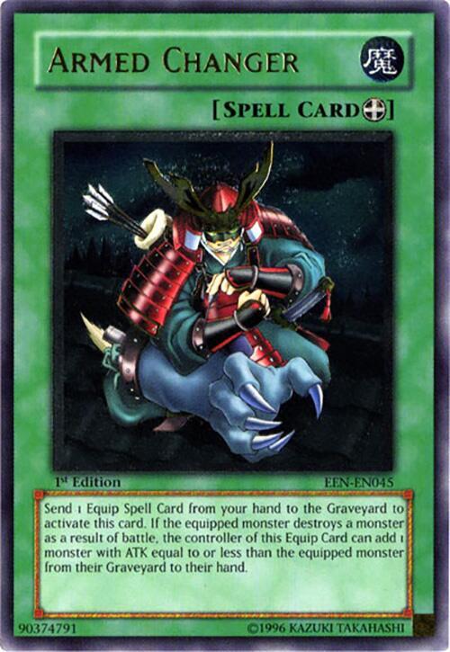 Armed Changer (UTR) EEN-EN045 card from Elemental Energy