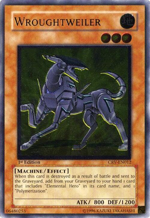 Wroughtweiler (UTR) CRV-EN012 card from Cybernetic Revolution