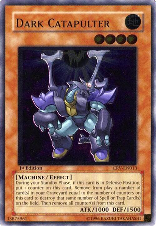 Dark Catapulter (UTR) CRV-EN013 card from Cybernetic Revolution