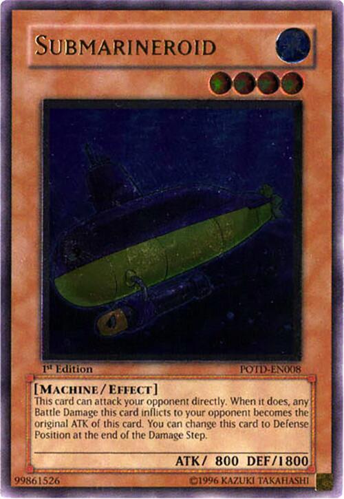Submarineroid (UTR) POTD-EN008 card from Power of the Duelist