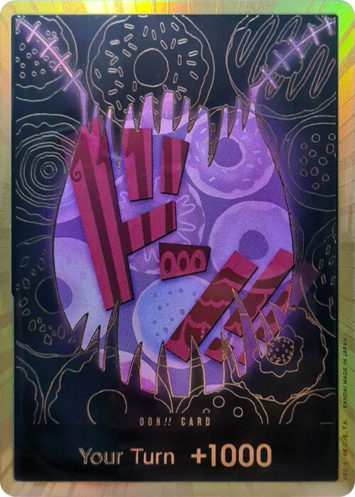 DON!! Card (Katakuri) (Gold) card from Premium Booster -The Best-