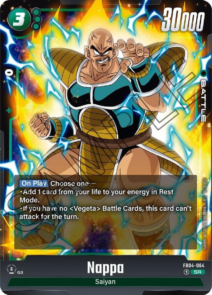 Nappa FB04-064 card from Ultra Limit
