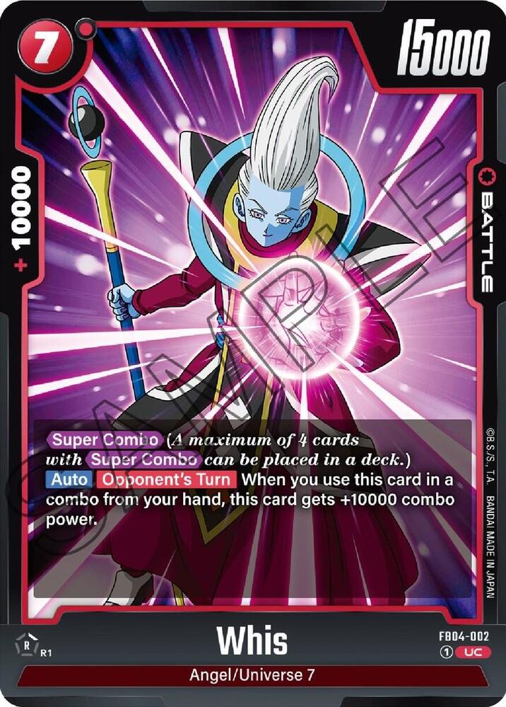 Whis FB04-002 card from Ultra Limit