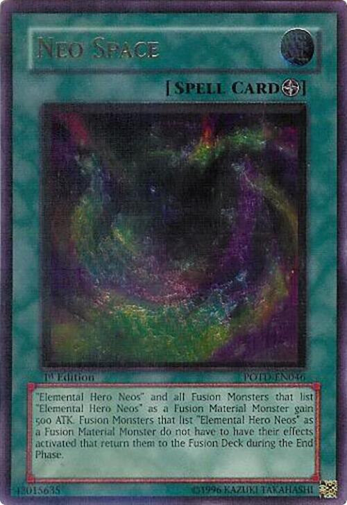 Neo Space (UTR) POTD-EN046 card from Power of the Duelist