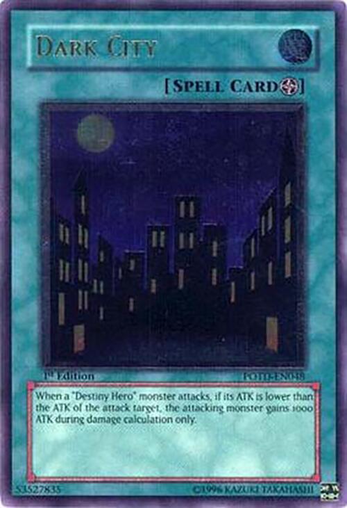 Dark City (UTR) POTD-EN048 card from Power of the Duelist