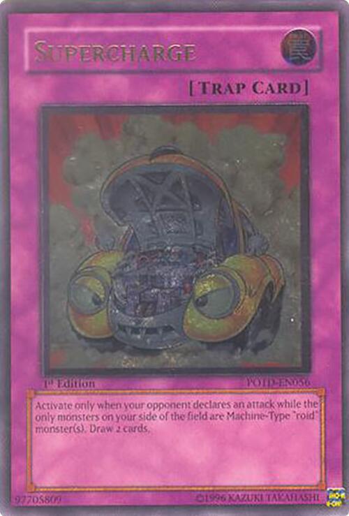 Supercharge (UTR) POTD-EN056 card from Power of the Duelist