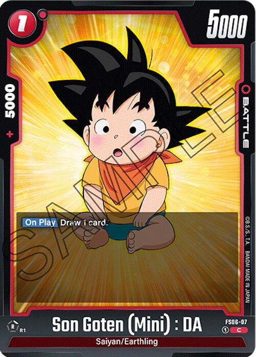 Son Goten (Mini) : DA FS06-07 card from Starter Deck 6: Son Goku (Mini)